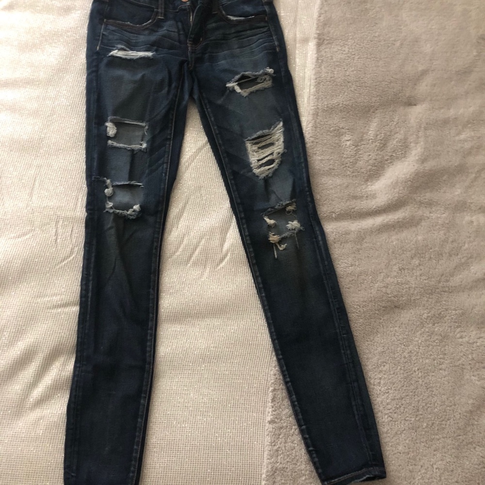 American eagle super low jegging